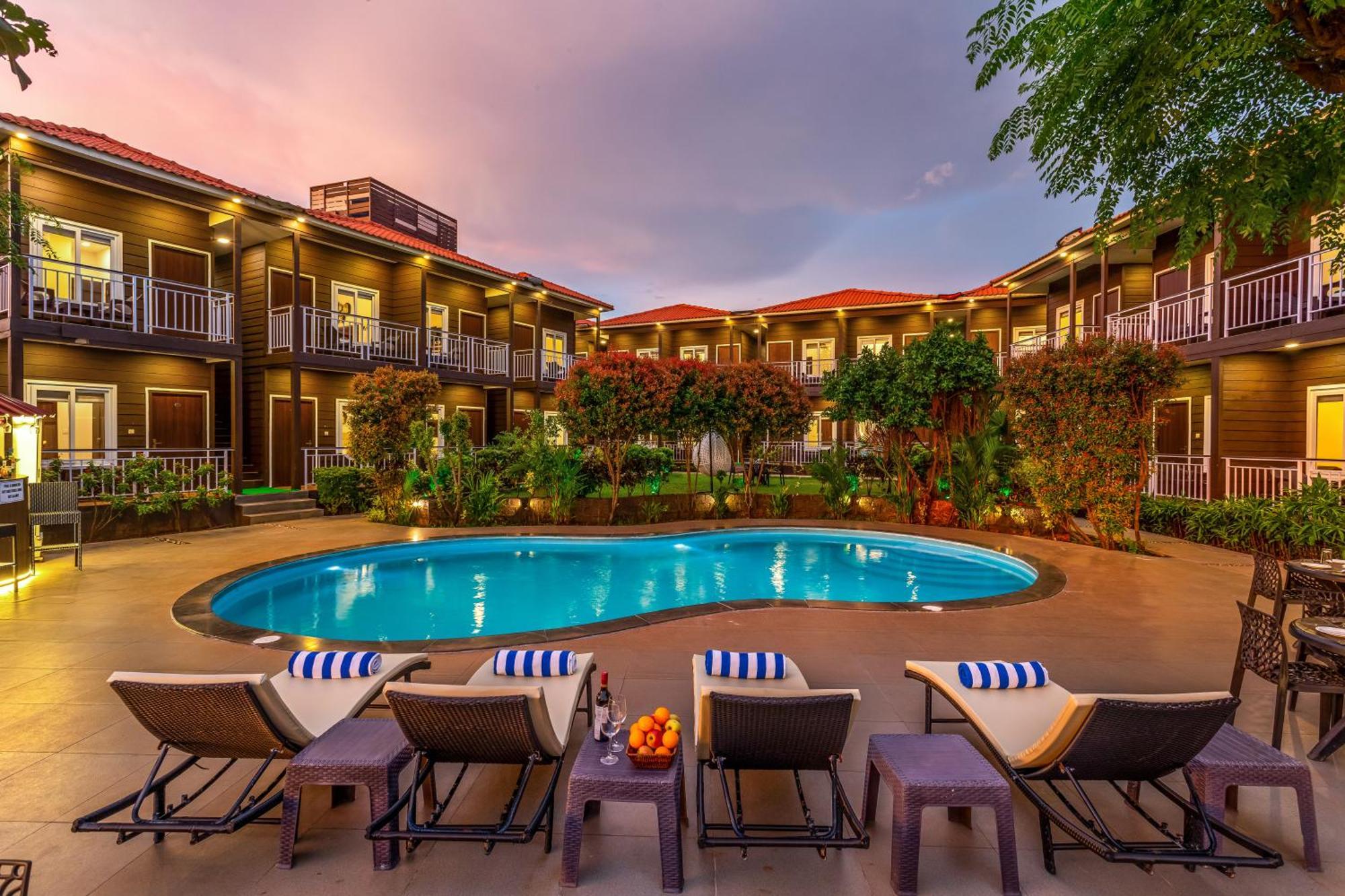 Aurum Resorts Morjim Ashvem Beach Extérieur photo